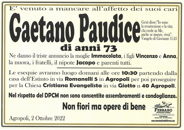 Gaetano Paudice