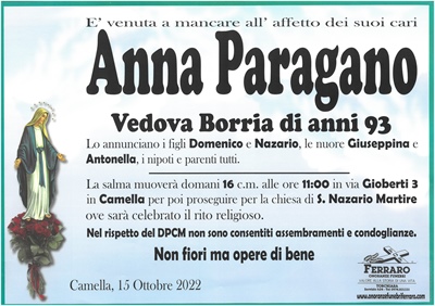 Anna Paragano