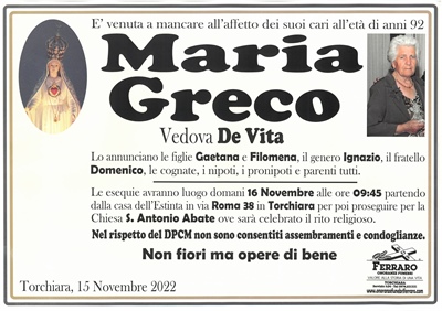 Maria Greco