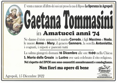 Gaetana Tommasini