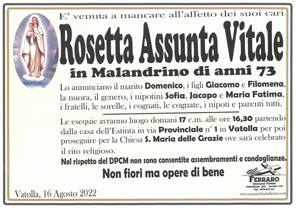 Rosetta Assunta Vitale