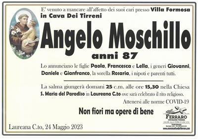 Angelo Moschillo