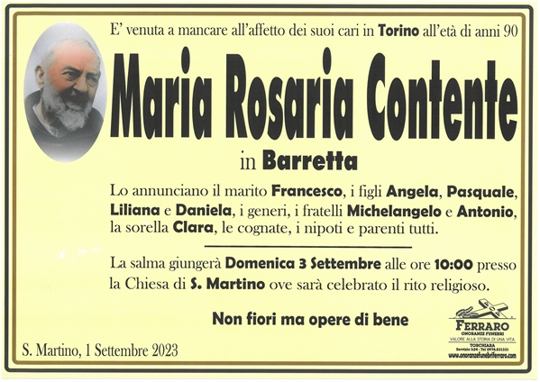 Maria Rosaria Contente