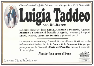 Luigia Taddeo