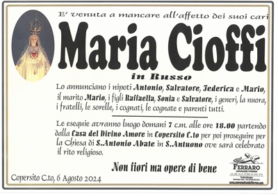 Maria Cioffi