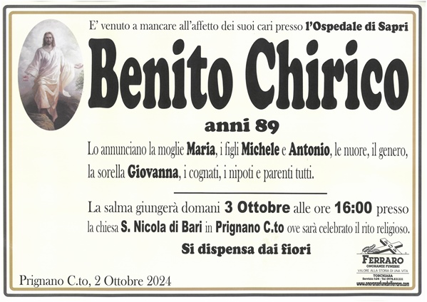 Benito Chirico