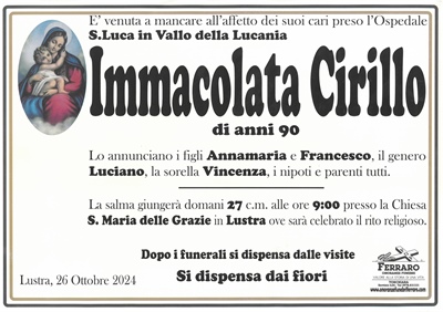 Immacolata Cirillo