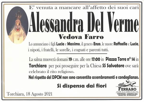 ALESSANDRA DEL VERME