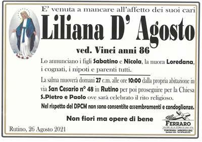 Liliana D' Agosto